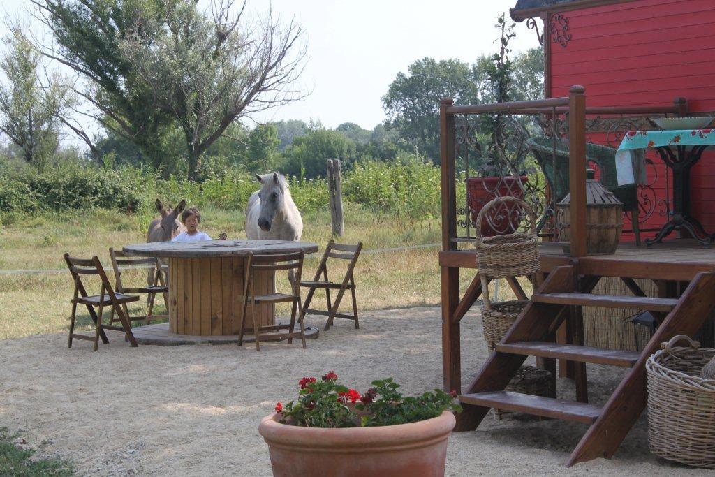La Roulotte "Les Saintes" Acomodação com café da manhã Exterior foto